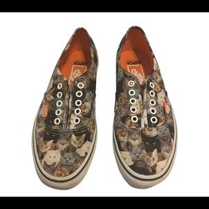 Vans Cat Print Sneakers - ASPCA 30th Anniversay Edition
